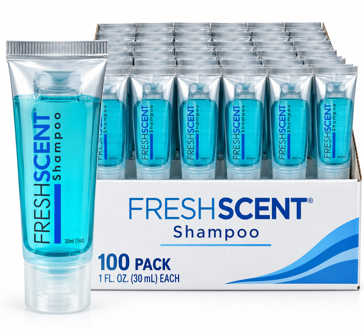 Fresh Scent Shampoo 1 oz 100 count