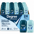 Degree Advanced 72 HR Body Heat activated  0.5 oz  24 Count